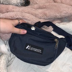 Blue fanny pack